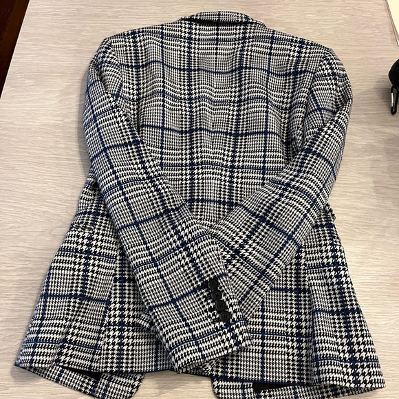Express Plaid Blazer - Size 6 - Picture 4 of 8